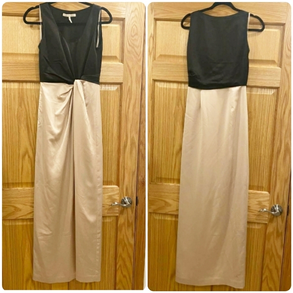 Halston Heritage Dresses & Skirts - Halston Heritage Colorblock Draped Dress